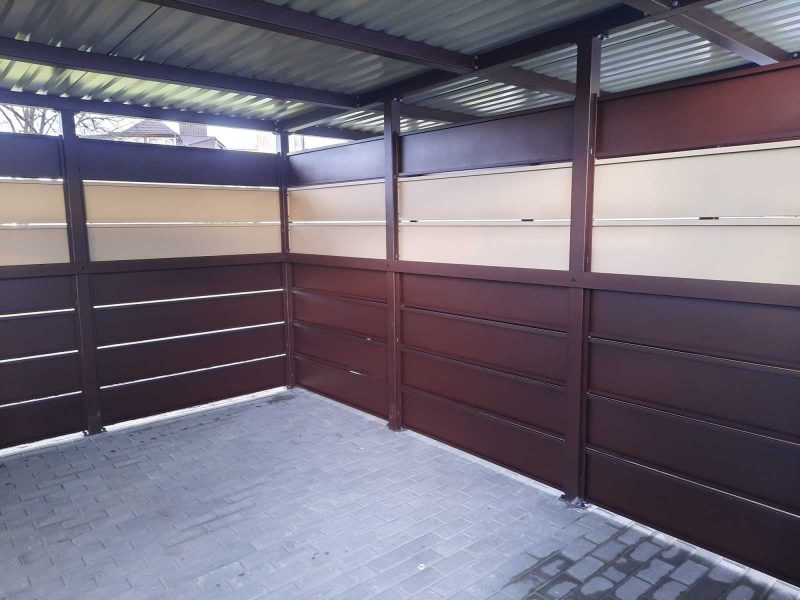 STAHLKONSTRUKTIONEN FÜR ÜBERDACHUNGEN 